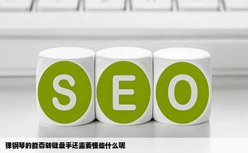 弹钢琴的能否转键盘手还需要懂些什么呢