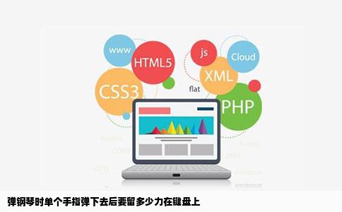 弹钢琴时单个手指弹下去后要留多少力在键盘上