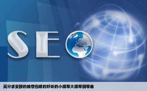 高分求安静的略带伤感的好听的小提琴大提琴钢琴曲