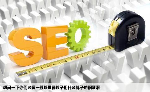 想问一下你们老师一般都推荐孩子用什么牌子的钢琴啊